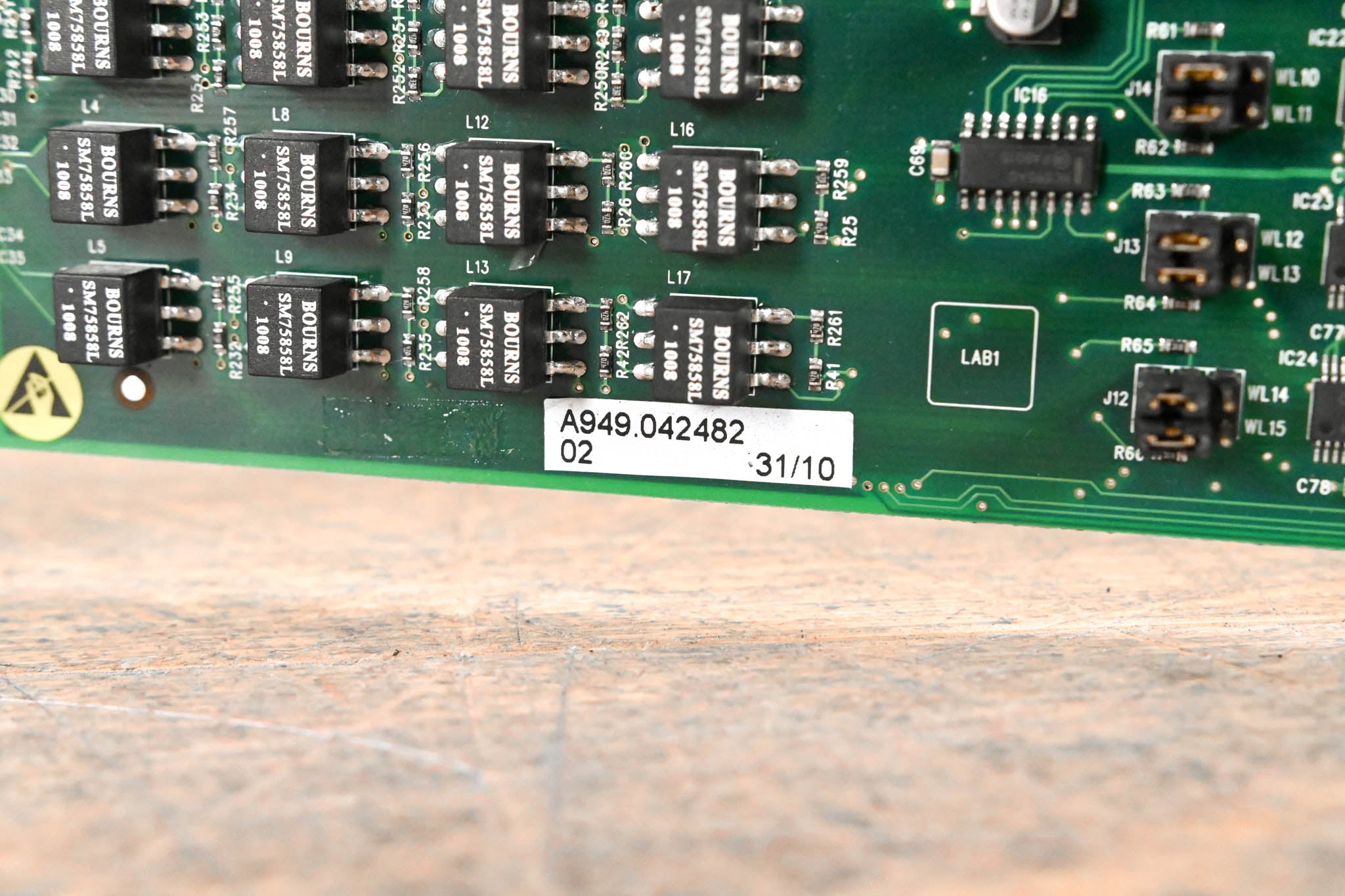 AES/EBU Interface Card with 16-channel Input and 16-channel Output for Studer D21m Modular I/O System