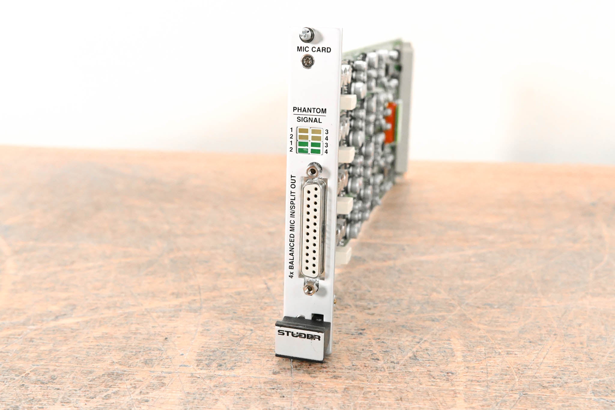 Studer Mic/Line In Card for D21m Modular I/O System