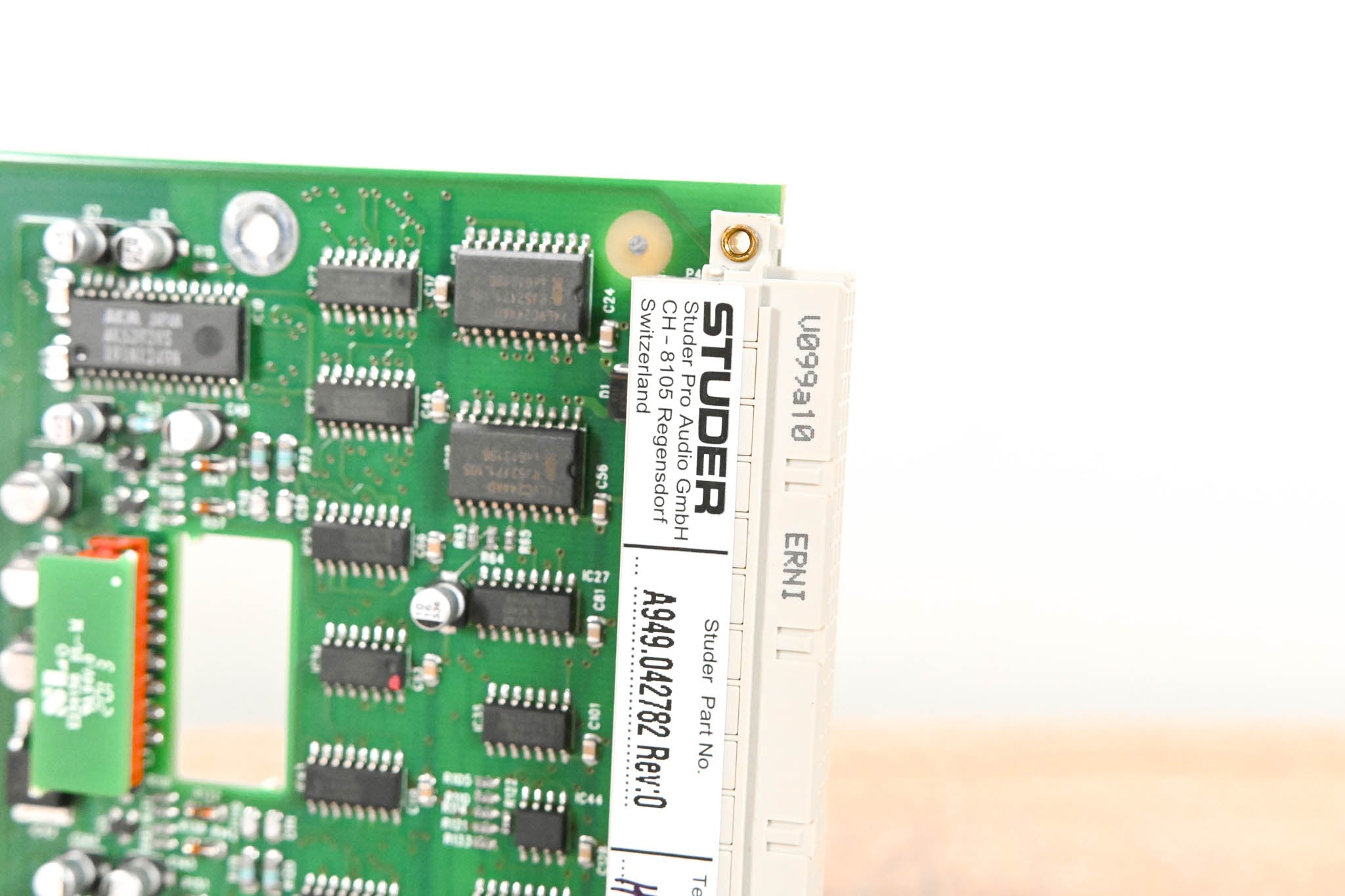 Studer High - Quality Mic/Line Input Card for D21m Modular I/O System