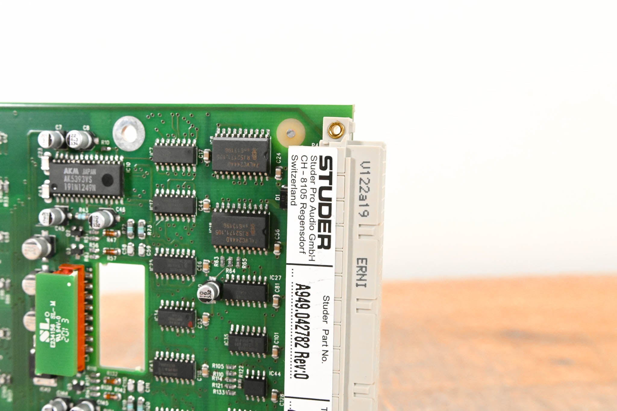 Studer Microphone/Line Input Card for the D21m Modular Input/Output System