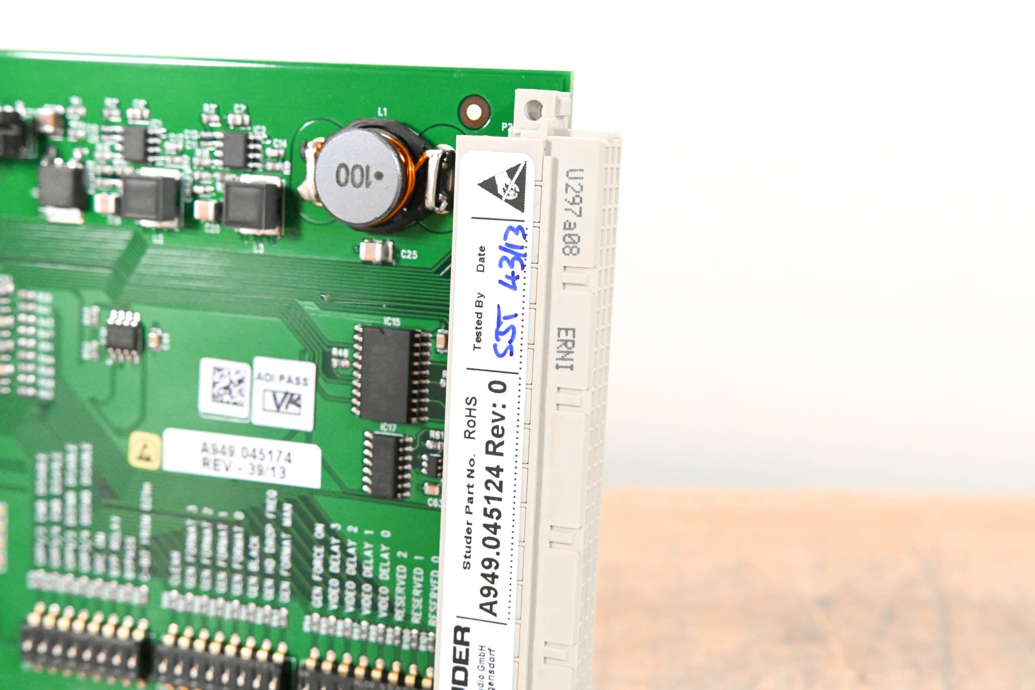 Studer 3G SDI Embedding/De-Embedding I/O Card for Multiple Systems