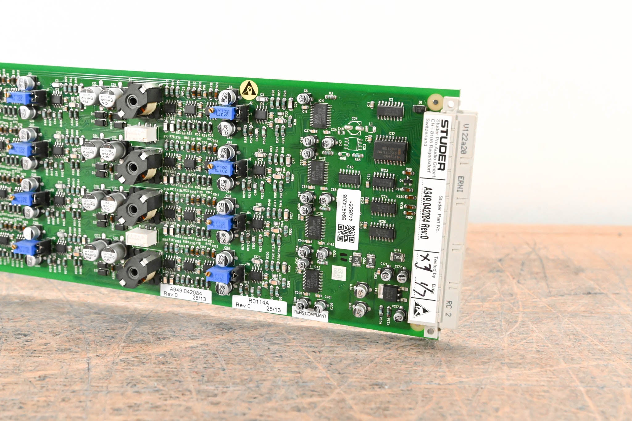 Studer 8-Channel Analog Output Card for D21m & D23m Modular I/O Systems